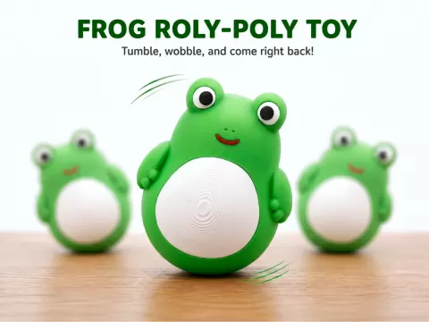 Cute Wobbly Frog – NO AMS