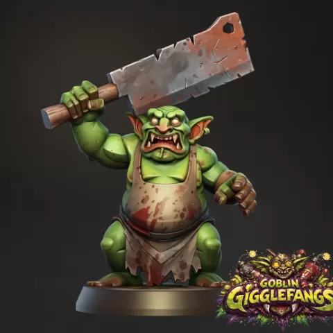 Goblin Gigglefangs - Cleaver-Crazed Butcher