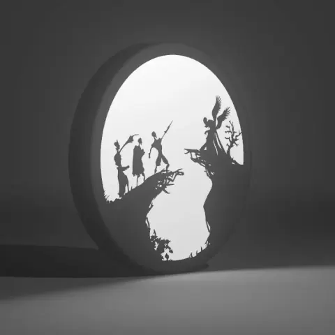Deathly-Hallows Lightbox - LUMUS 3D