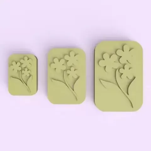 flower stamps - Crafteros
