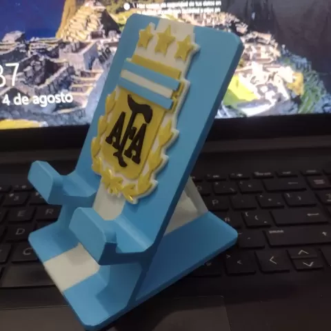 soporte para celular con tematica de afa - AyD 3D impresión