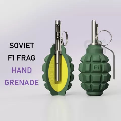 Soviet F1 Frag Hand Grenade