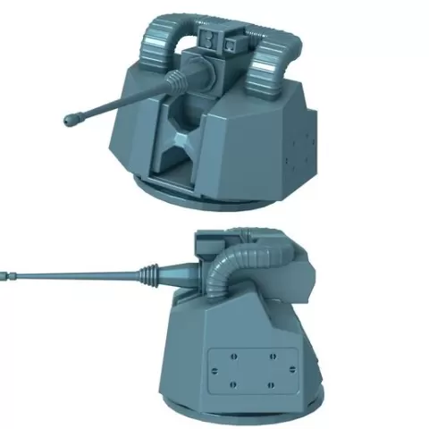HPJ 45A / Naval Gun / Marlin WS rapid naval gun / MK36 / naval gun / gun stl / gun printer / military gun / warship