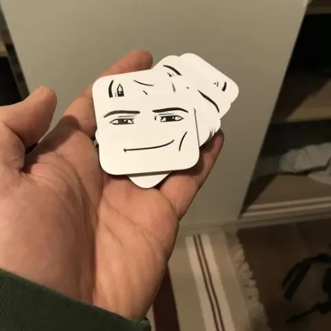 Roblox Man Face (No AMS)