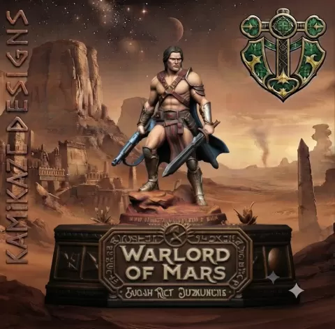 John Carter Inspired Statue