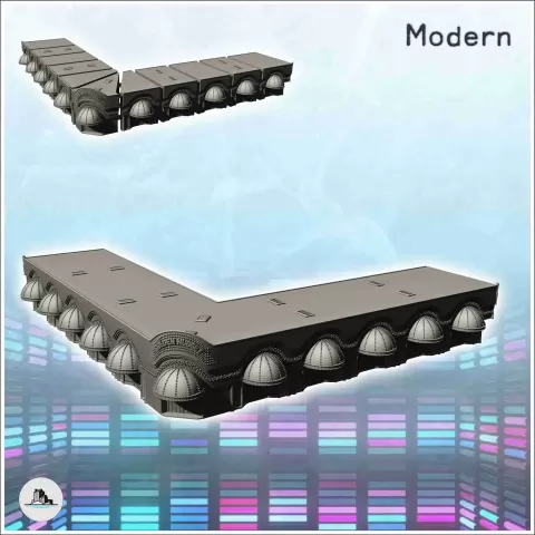 Golden Nutt Las Vegas Casino (2) - terrain scenery modern ni - Hartolia Miniatures