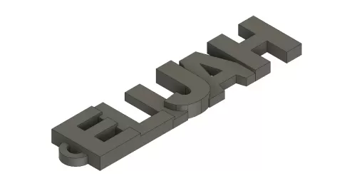 Elijah keychain - kemot33