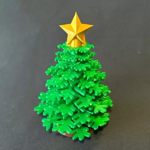 Build A Snowflake Tree Kit -Version 1 by Star Labs 3D, LLC