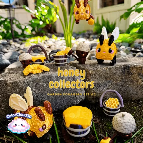 Honey Collectors - Full Set (Snapmaker).3mf
