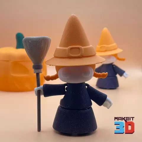 3D Printable Witch