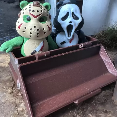 CASKET, Coffin, Vampire, Real, print in place, articulated, real casket, halloween, flexi, flexible