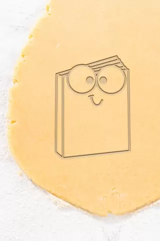 Book Cookie Cutter, Biscuit Cutter