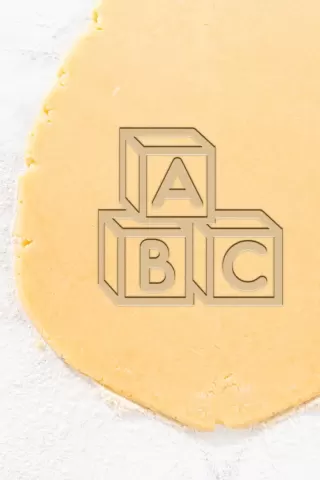 A B C Cookie Cutter, Biscuit Cutter