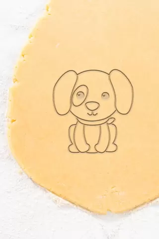 Dog Cookie Cutter, Biscuit Cutter