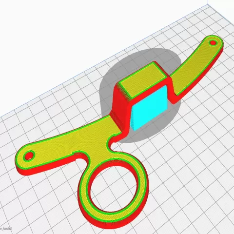 Ender 3 bed handle