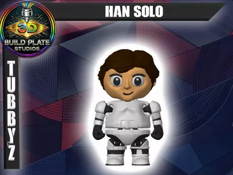 Han Solo stormtrooper - Build Plate Studios