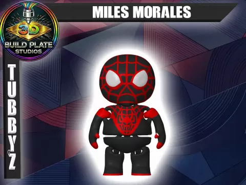 Miles Morales - Build Plate Studios
