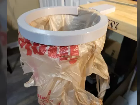 Trash Bag Mount Table Clamp - christopher sommer