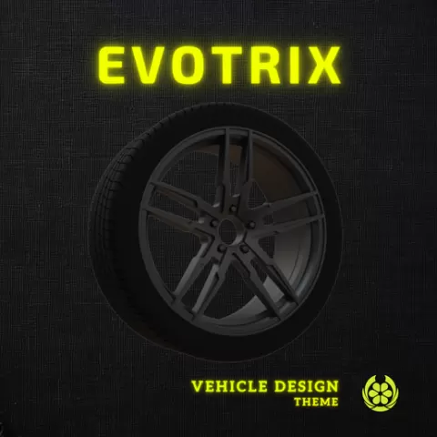 21. Enkei J10 Rim and Tire - Rev Up the Mini Magic: Enkei Rim 3D Print File! - Designer Wheel Rim Concept Car - Enkei Performance Rim Series