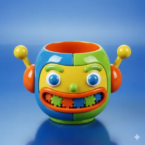 pen holder STL Stylish Printable pencil holder STL pencil holder 3D Model STL File pencil cup STL