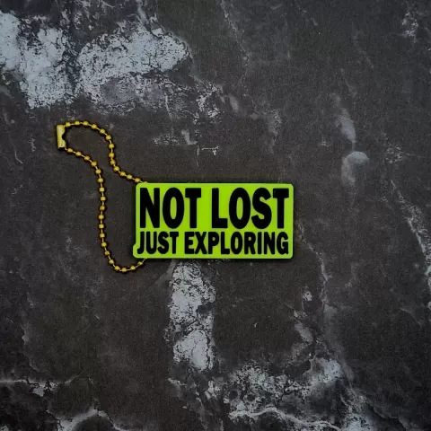 Not Lost, Just Exploring Keychain