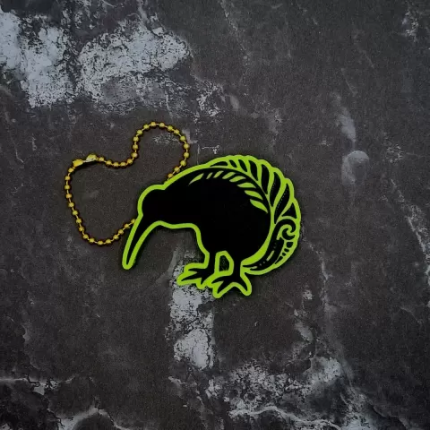 Kiwi Keychain