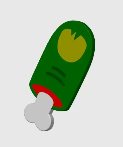 Zombie finger version 2 - Print in place
