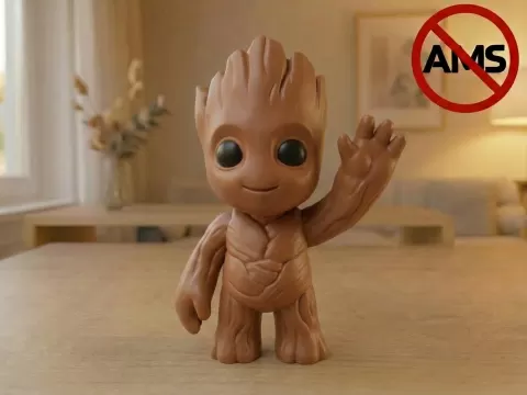 Groot – Figurine (AMS + No AMS Versions)