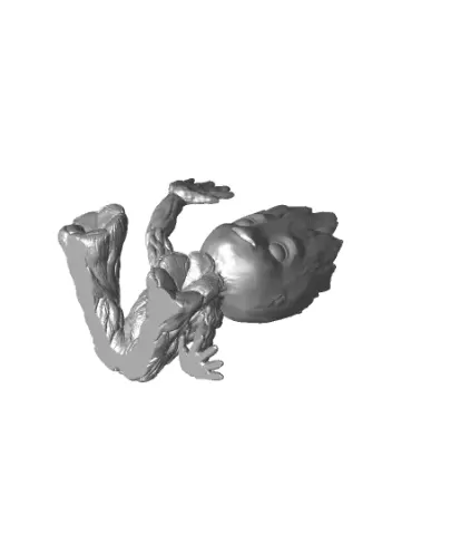 baby groot hollow