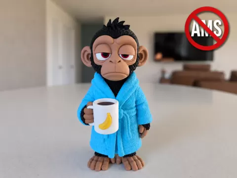 Ape-solutely Exhausted, Chimpanzee, No AMS