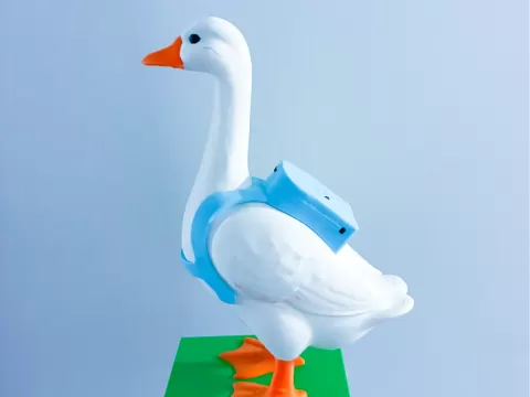 Back to School Backpack Desk Goose Gear