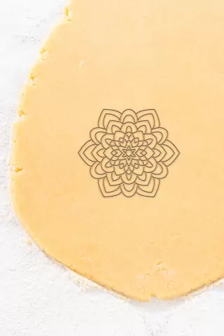 Mandala Cookie Cutter, Biscuit Cutter