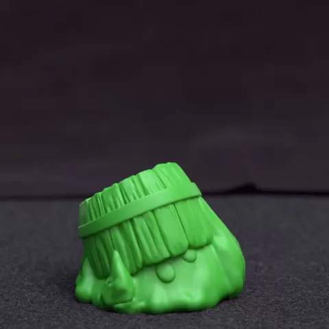 Treasure Slime- Barrel by SummoningSlime