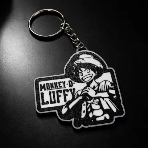 Monkey D. Luffy keychain
