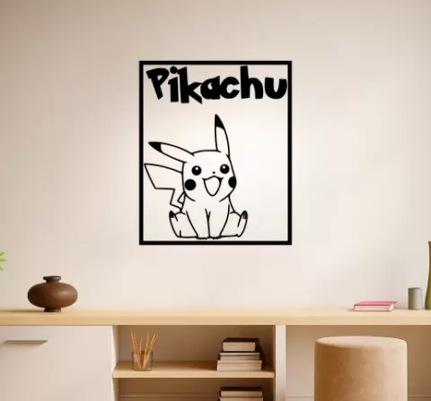 Pikachu Pikachu Angry Wall Art Framed
