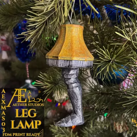 AEXMAS03 - Leg Lamp by Aether Studios
