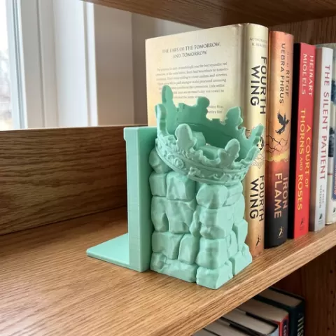 Ruined Crown Wall Bookend 👑🧱
