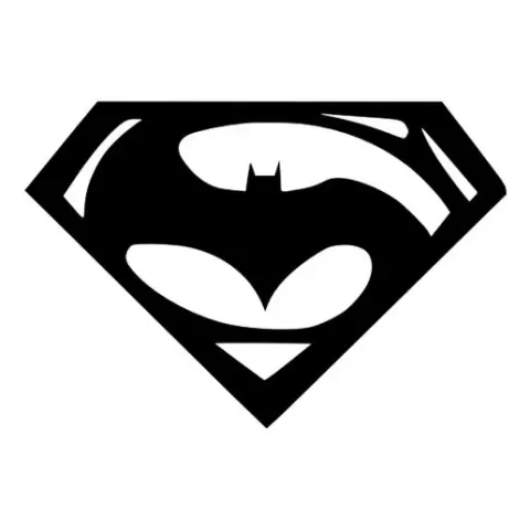 Logo Superman batman