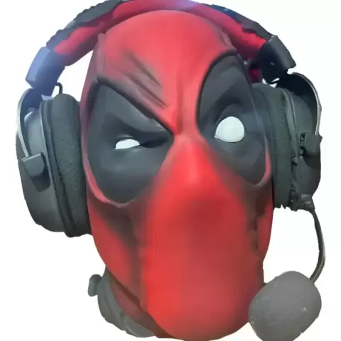 Deadpool headset - Ailson A. B.