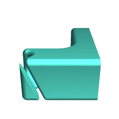 Lower filament guide for Ender 3 - ST3MP
