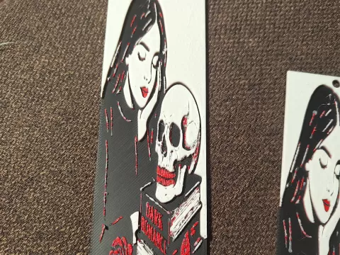 Dark Romance HueForge Bookmark
