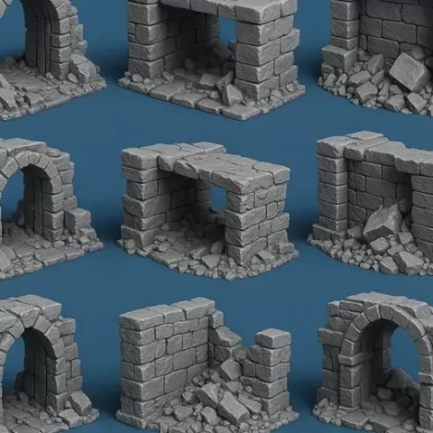 Composants détruits
