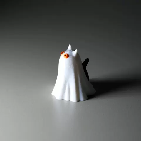 Tiny Ghost Cat (inc 3mf)