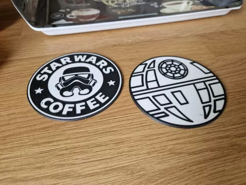 Storm Trooper Starbucks Coaster