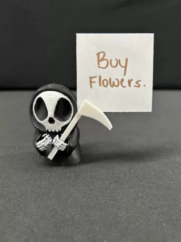Grim Reaper Note Holder 3