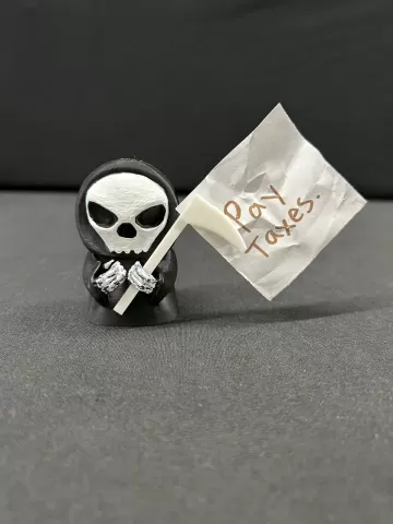 Grim Reaper Note Holder 2