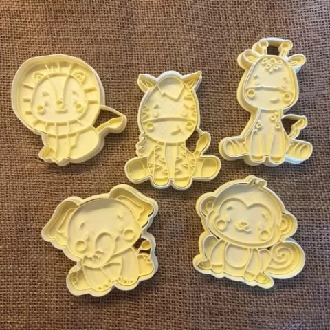 ANIMALS FOREST jungle animals SEAL CUTTERS COOKIE CUTTERS COOKIES CUTTERS COOKIES CUTTERS COOKIES CUTTERS