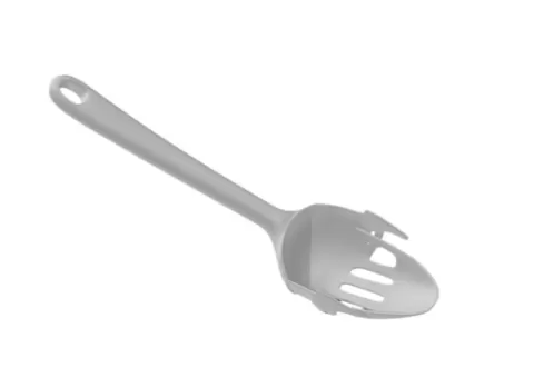Slotted Pasta Server Spoon 3D Printable Miniature