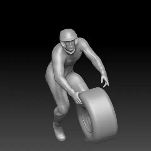 f1 pitstop crew man 7