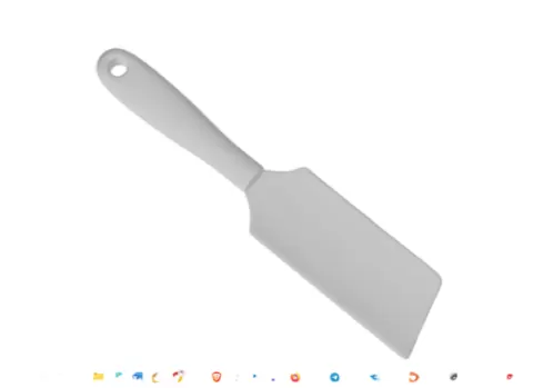 Kitchen Spatula & Flour Scraper - Baking Accessory 3D Printable Miniature